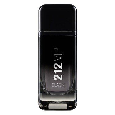 Carolina Herrera 212 Vip Black Fragrance For Men - Energetic And Spicy Scent - Notes Of Lavender, Black Vanilla Husk And Musk - Skin Friendly - Aromatic Fougere Fragrance - Edp Spray - 3.4 Oz