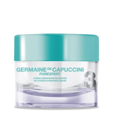 Germaine de Capuccini Hydrating Face Moisturizer I Purexpert NoStress Hydrating Cream I Balancing Face Cream for Normal, Dry and Acne Prone Skin   1.7 Fl Oz