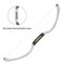 Guapa Eyebrow Marker Ruler Featuring Bubble Leveler Eyebrow Mapping Tool Kit Featuring Bow with String Eyebrow Bow Mapper Tool with Mapping Thread for Shaped Brows Permanent Makeup Tattoo (Silver)