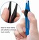 Elderly Slant Tip Tweezer, Stainless Steel Pinch Grip Aid Tool for Arthritis Carpal Tunnel Syndrome
