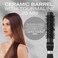 Corioliss   Hair Roller Brush for Women   Professional Hair Brush Ceramic   Ideal for Short Hair and Precise Work Styling 25 mm
