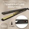 Corioliss C3 Hair Straightener Flat Iron Professional for Hair Titanium Plates Control Temperature Women (Leopard Gold Soft Touch)