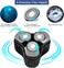 Mini Electric Razor for Men, Upgrade Mini Shaver, Pocket Size Portable Electric Shaver, USB Rechargeable, Waterproof, Easy to Use One-Button, Suitable for Home, Car, Travel, Gift for Men