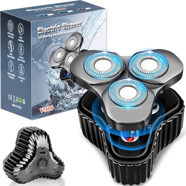 Sakioo Mini Electric Shaver for Men,Pocket Size Washable Electric Razor,Car and Travel Shavers for Men, Electric Shaver USB Mini Shaver Charging Suitable