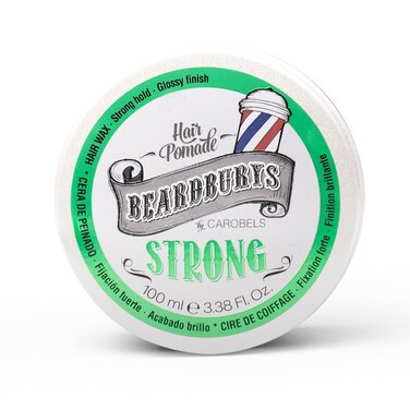 Beardburys Hair Styling Pomade For Men - Long-Lasting High Shine &amp; Easy-to-Clean Barber Grade Pomade, 3.5 Fl Oz