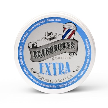 Beardburys Barber Grade Hair Styling Pomade For Men,Extra Strong Hold &amp; High Shine 3,5 Fl Oz, Long Lasting Hold &amp; Easy To Clean