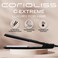 Corioliss Hair Straightener for Women Professional Extra Wide Titanium Plates Flat Iron Black Soft Touch (C-Extreme)