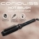 Corioliss Electric Hair Straightening Brush Hot Brush Antifrizz Temperature Control 80&ordm; to 210&ordm; Ionic Ceramic Automatic Switch Off