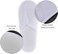 24 Pairs Spa Slippers,Closed Toe Disposable Slippers,Non-Slip Slippers Fit Size for Men and Women for Hotel Home Guest Used,White