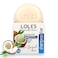 LOLE'S Shampoo Bar and Conditioner, 2in1 with Coconut Oil for Normal Hair, Volume &amp; Strength, 99% Natural Origin, Sustainably Sourced, 3.5Oz