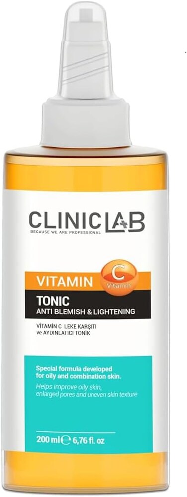 3% Vitamin C &amp; Glow Toner - Skin Brightening &amp; Dark Spot Face Toner for Women &amp; Men (6.76fl oz)