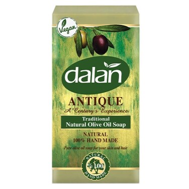 Dalan Antique 100% Olive Oil Soap 5x180gr Dry Skin, Anti &ndash; Dandruff, Hand Made Soap