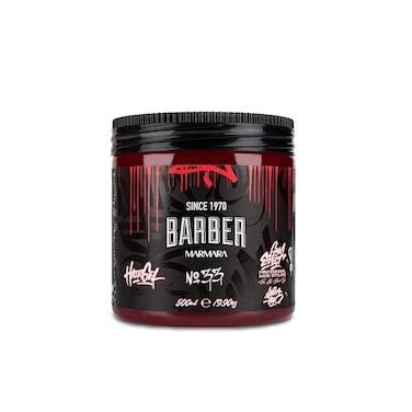 BARBER MARMARA No.33 Hair Styling Gel 500 ml &ndash; Men's Hair Gel &ndash; Strong Hold &ndash; No Gluing and No Residue &ndash; Alcohol Free &ndash; Fresh Fragrance &ndash; Hair Gel &ndash; Wet Hair Look &ndash; Rubber Effect