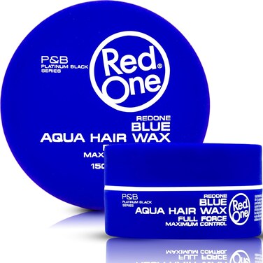 Redone Hair Styling Wax Blue 150 ml  Strong Hold l   Hair Gel Wax   Ultra Hold   Men &amp; Women Hair Wax   Bubblegum Scent   Maximum Control