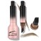 Brow Fection Angled Brush &amp; Dip, Liquid Eyebrow Brush, Hair-Like Strokes Brow Pencil Waterproof Multi-Functional Non-Smudging Pressed Wild Eyebrow Pencil (#02 taupe)