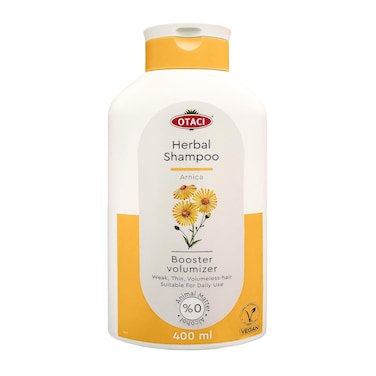 OTACI Herbal Strengthening and Volumizing Shampoo with Arnica, Everyday Use For Weak, Fine, and Flat Hair, Horsetail, Ginseng, Provitamin B5, No Paraben, No Silicon, No Alcohol 13.5 Fl Oz