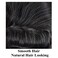 Hair System for Man Full Poly Skin PU Toupee for Men Human Hair Replacement Systems Scallop PU Front Male Hairpieces 8"X10" 1B# OFF BLACK
