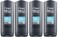 Dove Men Care Body and Face Wash, Hydrating Clean Comfort, 250 ml (8.5 fl oz), Value Bundle - Pack of 4