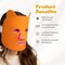 By C&eacute;leste Clarifying LED Mask, Red and Blue Light Therapy Mask For Face, Cute Cat Shape