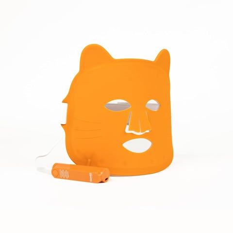 By C&eacute;leste Clarifying LED Mask, Red and Blue Light Therapy Mask For Face, Cute Cat Shape