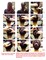 20&quot; Lot Of Hairnets Invisible Elastic Edge Mesh 50cm Reusable Hair Nets (light brwon 10pcs)