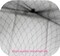 20&quot; Lot Of Hairnets Invisible Elastic Edge Mesh 50cm Reusable Hair Nets (light brwon 10pcs)