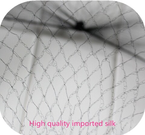 20&quot; Lot Of Hairnets Invisible Elastic Edge Mesh 50cm Reusable Hair Nets (light brwon 10pcs)