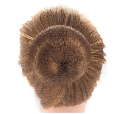 20" Lot Of Hair Nets Invisible Elastic Edge Mesh 50cm Reusable Hair Nets (light brown 50pcs)