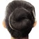 20" 50 Pack Hairnets Invisible Elastic Edge Mesh 50cm Reusable Bun Hair Nets (Black 50pcs)