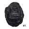 Toupee for Men Hair System Replacement Injected Poly Skin Mens Hairpiece Durable PU Wig for Men (8&quot;X10&quot;, #1 Jet Black-110% Light to Medium Density)
