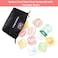 Korean Face Mask Skin Care - 7g Pods with Cosmetic Pouch, Hydrating &amp; Deep Cleansing,11 Variety: Aloe, Potato, Pomegranate Collagen, Rice, Eoseongcho, Volcanic, Honey, Egg, Cica, Progloss Gold, Hyalon