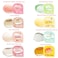Korean Face Mask Skin Care - 7g Pods with Cosmetic Pouch, Hydrating &amp; Deep Cleansing,11 Variety: Aloe, Potato, Pomegranate Collagen, Rice, Eoseongcho, Volcanic, Honey, Egg, Cica, Progloss Gold, Hyalon