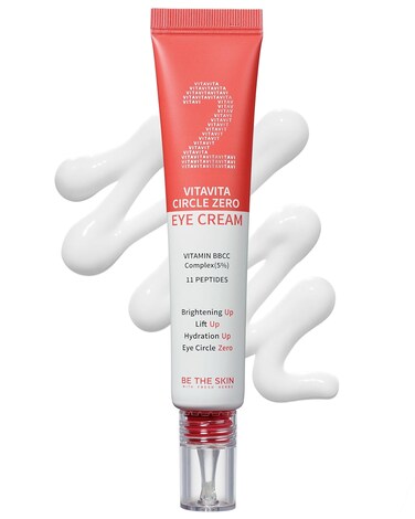 Vitavita Circle Zero Eye Cream - Radiance Dark Circle Under Eye Cream with Vitamin B, C, Niacinamide, 11 Peptides - Anti Aging, Wrinkle Reducer, 1.01oz.