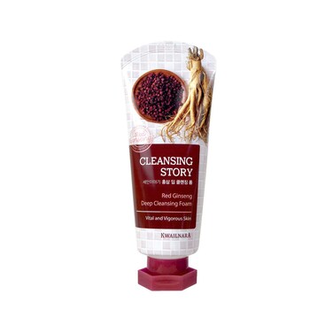 Kwailnara CLEANSING STORY Deep Cleansing Foam 'RED GINSENG'
