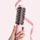 Magic Curling Dry Roll Hair Brush, Cut Drying Time, Professional Round Brush, Great Blowout, Medium Barrel, Quick Styling, Blowout Volume, Ionic Thermal Barrel, Volumizer, Wave Styler,Pink