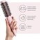 Magic Curling Dry Roll Hair Brush, Cut Drying Time, Professional Round Brush, Great Blowout, Medium Barrel, Quick Styling, Blowout Volume, Ionic Thermal Barrel, Volumizer, Wave Styler,Pink