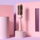 Wavy Thermal Brush(1.3 Inch), Cut Drying Time,Self-Standing Round Quick Styling Brush, Great Blowout, Ceramic Coated/Ionic Thermal Barrel,Blowout Volume, Wave Styler