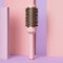Wavy Thermal Brush(1.7 Inch), Cut Drying Time,Self-Standing Round Quick Styling Brush, Great Blowout, Ceramic Coated/Ionic Thermal Barrel,Blowout Volume, Wave Styler