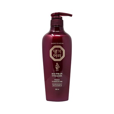 Daeng Gi Meo Ri- Shampoo For Normal To Dry Scalp, Add Nutrition and Shine for Healthy and Energetic Hair, 500ml