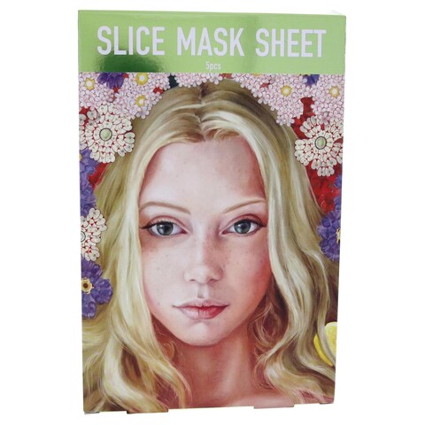 Slice Sheet Mask Kit by Kocostar for Unisex - 5 Count Mask