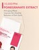 DERMAL Pomegranate Collagen Korean Facial Mask Sheet Pack of 10- Revitalizing, Vibrant Skin, Elasticity - Hypoallergenic Skin Friendly Sheet