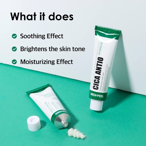MEDI-PEEL] Cica Antio Cream 1.01fl.oz. / 30ml   Sport Cream for Skin Breakouts and Concentrated Moisturizing, Anti-Wrinkle, Anti-Oxidant   Korean Skincare, For All Skin Types