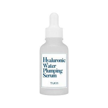 TIAM Hyaluronic Water Plumping Serum, Hyaluronic Acid Serum for Face with Panthenol, Hydrating, Moisturizing, Plumping Fine Lines, 1.35 fl oz.
