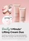 Bewants Neck Lifting &amp; Firming Cream with Centella Asiatica, 2 Pack, Vegan Hyaluronic Acid. Neck and Face Firming Cream Moisturizer for Sagging Skin with Gua Sha Roller