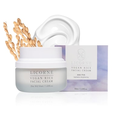 LICORNE Vegan Rice Facial Cream1.69fl.oz Korean Skincare
