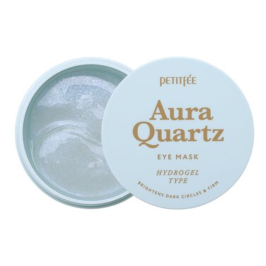 Buy PETITFEE Aura Quartz Hydrogel Eye Mask Blue 60 pcs (30 pairs) - Eye  Patch for Dark Circles, Brightens Under Eyes, Glutathione, Ascorbic Acid,  Puffy Eye Bags, Cooling, Firms Eye Area, Intense