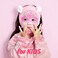 [ peach and ] Ballerina Face Mask Sheet for Kids, Children   Facial Mask made with 100% Cotton (10pcs)