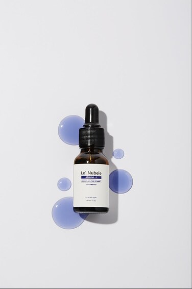 Le' Nubele Azulene-Cica Pure Vitamin C 24.9% Ampoule   High-Strength Vitamin C Serum with Azulene &amp; Cica   Korean Skincare for Radiant &amp; Soothing Skin   17.5g