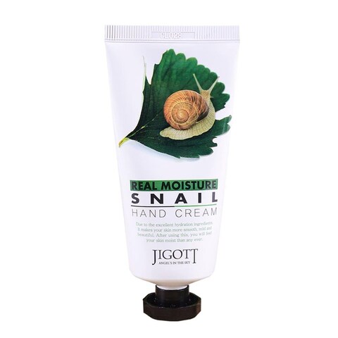 Real Moisture Snail Hand Cream 100ml/3.38fl.oz - Excellent Hydration Hand Cream (Snail)