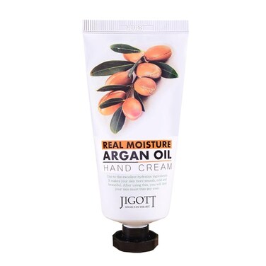 Real Moisture Argan Hand Cream 100ml/3.38fl.oz - Excellent Hydration Hand Cream (Argan)